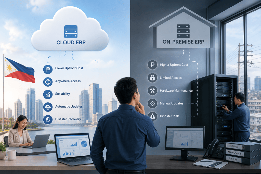 Cloud vs On-Premise ERP
