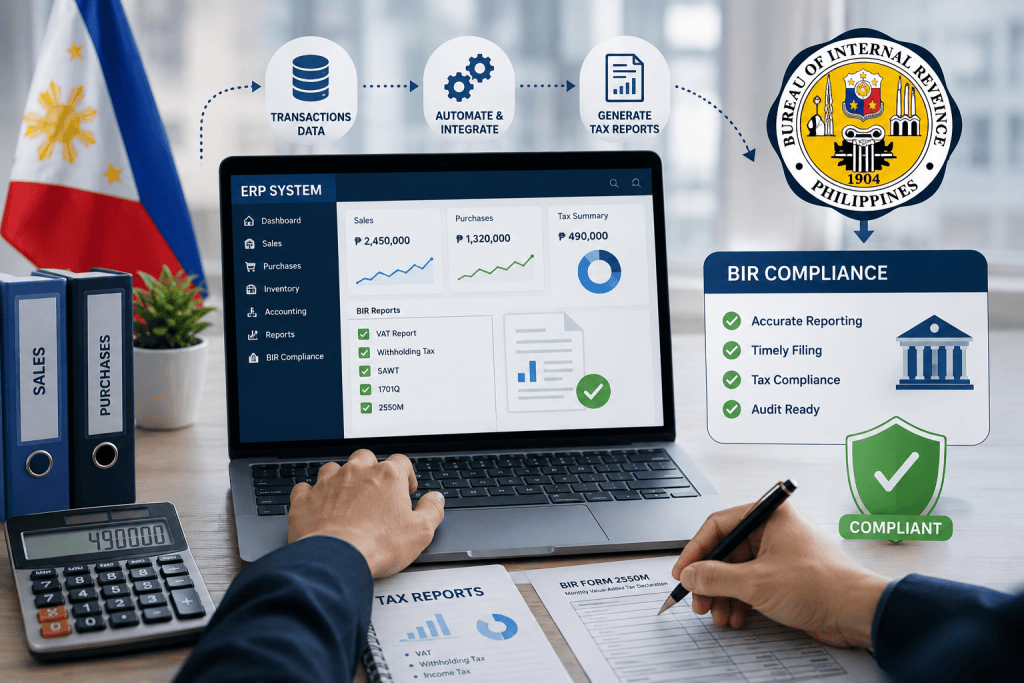 ERP tax compliance Philippines